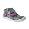 filii barefoot chameleon velcro velours glitter graphit m 3