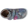filii barefoot chameleon velcro velours glitter graphit m 1