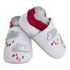 Chaussons cuir Pluie Side