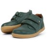 bobux iwalk port forest green leather trainer 632703