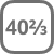 40⅔