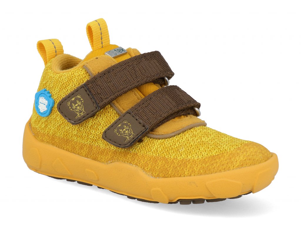 AFZ SHS 104 barefoot obuv s membranou affenzahn minimal lowboot knit tiger 1