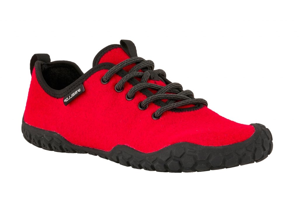Barefoot tenisky Ballop - Corso red red