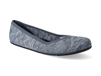 barefoot baleriny xero shoes phoenix knit grey 2