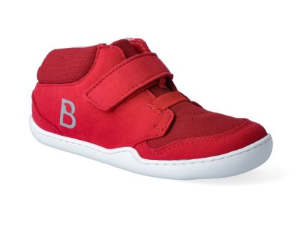 barefoot tenisky blifestyle okapi textil feuerrot 2