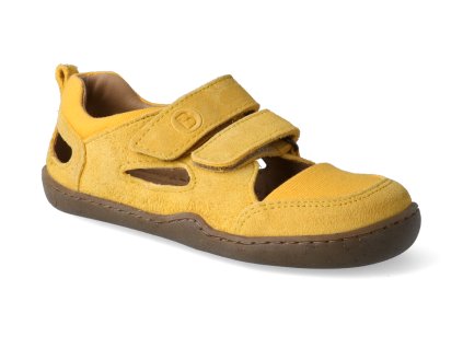 Barefoot sandály Blifestyle - Kammmolch bio strap maisgelb (Veľkosť 20)