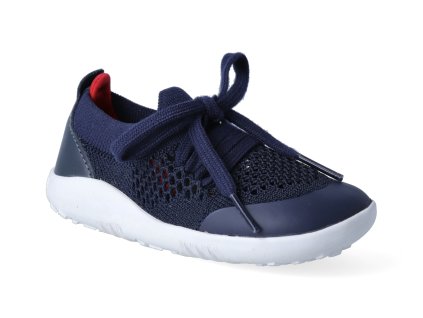 barefoot capacky bobux play knit navy red 3
