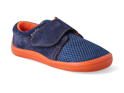 barefoot tenisky beda blue mandarine letni 2