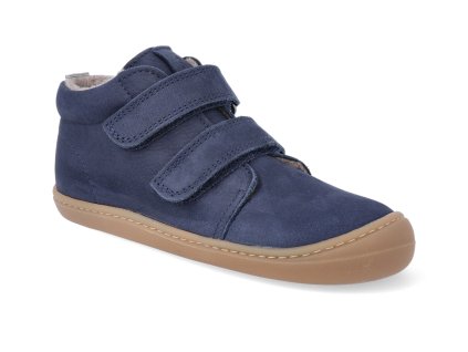 barefoot kotnikova obuv koel4kids korkid navy 2