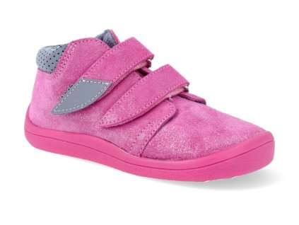 barefoot kotnikova obuv s membranou beda janette pink 2021 3