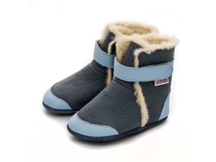 liliputi soft soled booties tundra 4849