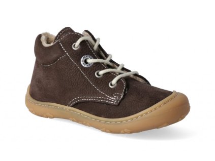 Barefoot zimní obuv Ricosta - Pepino Corany Marone W (Veľkosť 20, Vnútorná dĺžka topánky (mm) 132, Vnútorná šírka topánky (mm) 60)