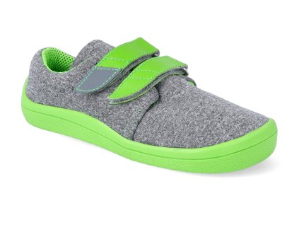 BF0001 W N SOFT LIME barefoot tenisky beda lime soft 1