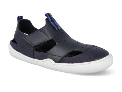 2203S200 barefoot sandaly blifestyle gerenuk velcro dunkelblau 1