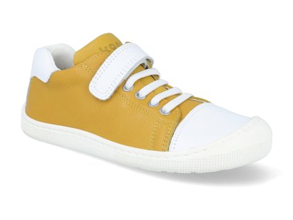 07M024.101 700 barefoot tenisky koel4kids domy nappa yellow 1