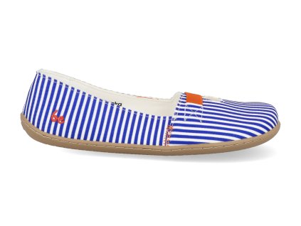Barefoot baleríny Be Lenka - Harmony Blue Stripes modré