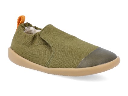 100XP700401 barefoot prezuvky bobux indie olive zelene 1