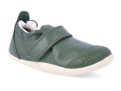 Barefoot dětské capáčky Bobux - Xplorer Go Forest zelené (Veľkosť 19, Vnútorná dĺžka topánky (mm) 123, Vnútorná šírka topánky (mm) 57)