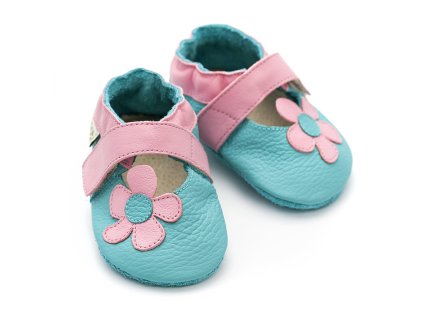 liliputi soft baby sandals kalahari turquoise 2724