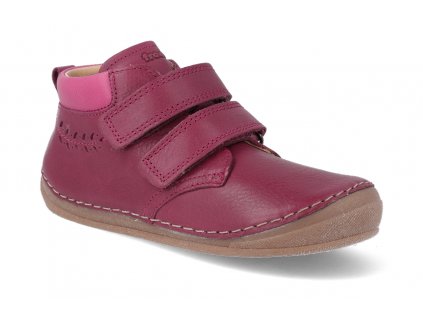 Členková obuv Froddo - Flexible obuv Paix Bordeaux s aplikáciou pink