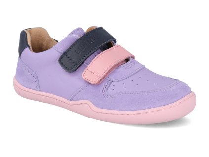 BNV13406L800 barefoot tenisky blifestyle anura bio nappa velours lavender fialove 1