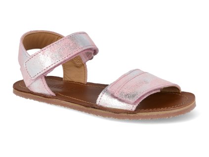 BV13903L600 barefoot sandaly blifestyle napea bio velours rosa ruzove 1