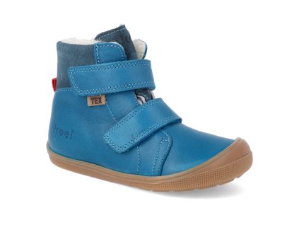07T003.102 170 barefoot zimni obuv s membranou koel4kids emil nappa tex jeans modra 1