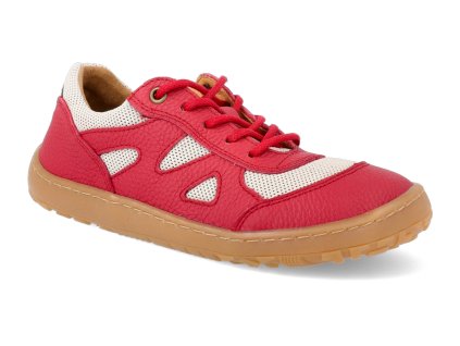 G3130226 4 barefoot textilni tenisky froddo bf geo red cervene 1