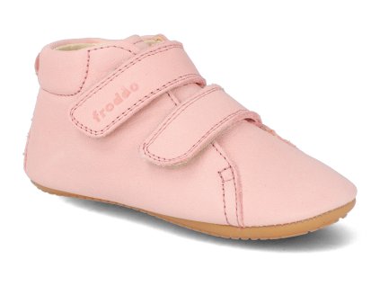 G1130013 1L barefoot capacky froddo prewalkers d velcro pink ruzove 1