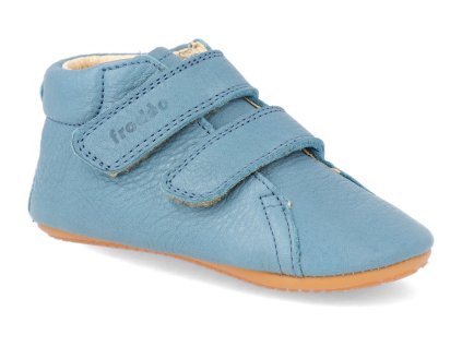 G1130013 11L barefoot capacky froddo prewalkers d velcro denim modre 1