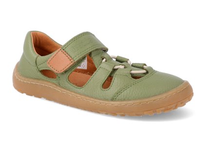 G3150242 3 barefoot sandalky froddo bf elastic sandal olive zelene 1