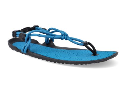 ACM BSA barefoot sandaly xero shoes aqua cloud blue sapphire m vegan modre 1