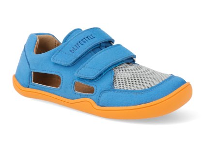 VE13900B260 barefoot sandaly blifestyle waran micropel turkis vegan modre 1