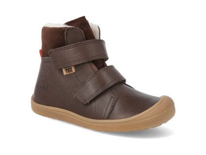 07T003.102 500 barefoot zimni obuv s membranou koel4kids emil nappa tex brown 24 31 NEW 1