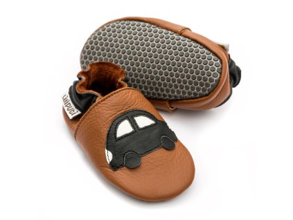 liliputi soft paws baby shoes black car 6471