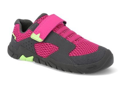 1 006030 5500 barefoot tenisky superfit trace pink grau vegan ruzove 1