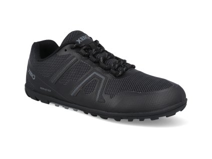 MXM BLK barefoot tenisky s membranou xero shoes mesa trail wp black m vegan cerne 1