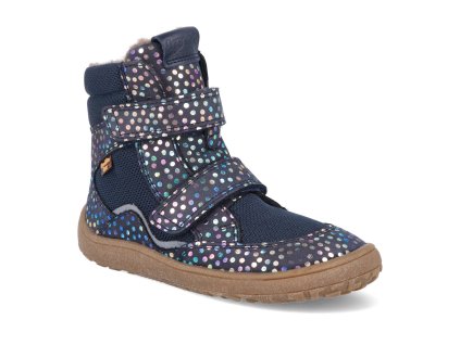 G3160205 9 barefoot zimni obuv s membranou froddo bf tex winter blue modra 2 1
