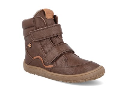 G3160204 2 barefoot zimni obuv s membranou froddo bf tex winter brown hneda 1