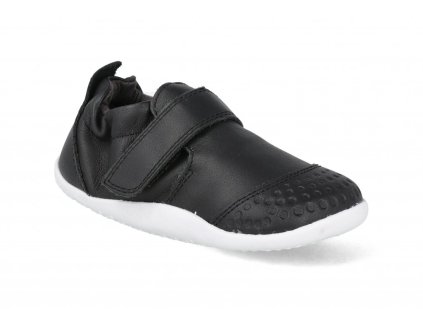 Barefoot dětské capáčky Bobux - Xplorer Go černé (Veľkosť 19, Vnútorná dĺžka topánky (mm) 123, Vnútorná šírka topánky (mm) 57)
