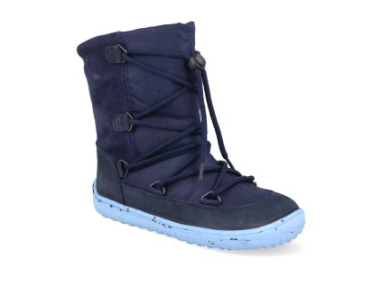 50210045 barefoot snehule be lenka snowfox kids 2 0 dark light blue modre 1