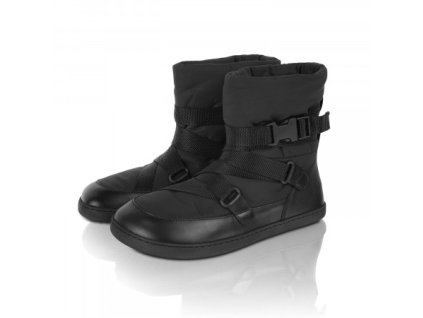 Barefoot dámské sněhule Shapen - Frosty černé (Veľkosť 36, Vnútorná dĺžka topánky (mm) 234, Vnútorná šírka topánky (mm) 91)