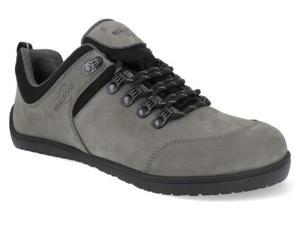 TREKKER L G barefoot outdoorove boty realfoot trekker low grey 1