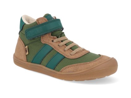 07T038.50E 300 barefoot detske kotnikove boty koel daniel vegan tex green 1