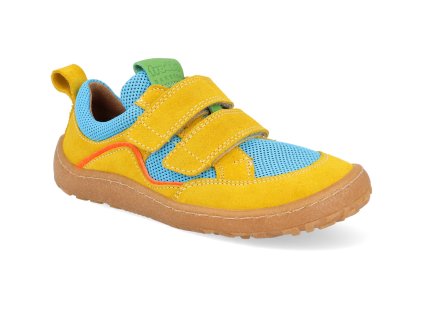 G3130246 19 barefoot textilni tenisky froddo base blue yellow 1