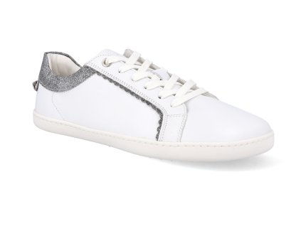 SHPN020WHG barefoot tenisky shapen feelin chic white glitter leather 1