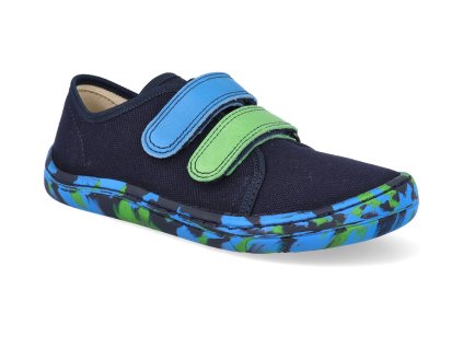 G1700379 13 barefoot tenisky froddo canvas blue green 1