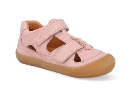 G2150187 2 barefoot detske sandale froddo narrow pink 1