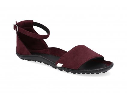 JARA BORD barefoot sandaly leguano jara bordeaux 1