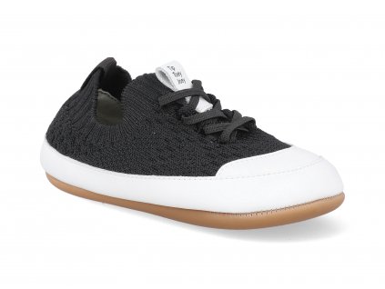 AE.EAS1 4325 barefoot tenisky tip toey joey easy black knit white 1